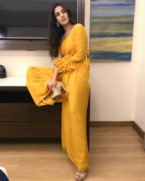 Photos: Sonal Chauhan Outfit For  Swachh Surat Mission Event | Picture 1601619