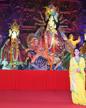 Kajol - Photos: Maha Panchami Puja & Murti Sthapana at North Bombay