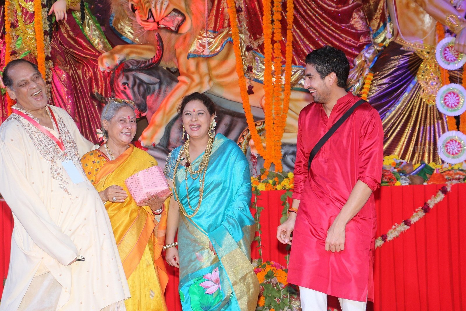 Photos: Celebs At The North Bombay Sarbojanin Durga Puja | Picture 1607543