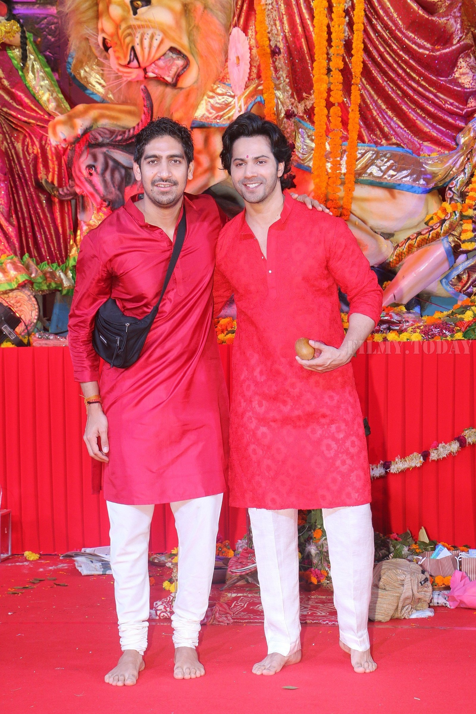 Photos: Celebs At The North Bombay Sarbojanin Durga Puja | Picture 1607555