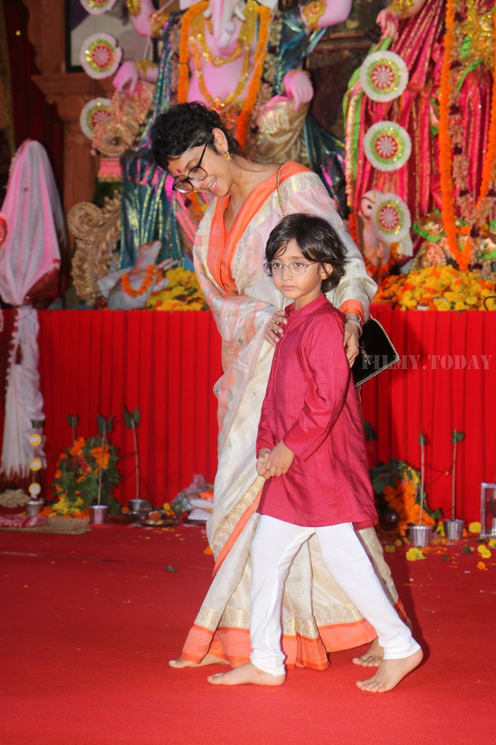 Photos: Celebs At The North Bombay Sarbojanin Durga Puja | Picture 1607563
