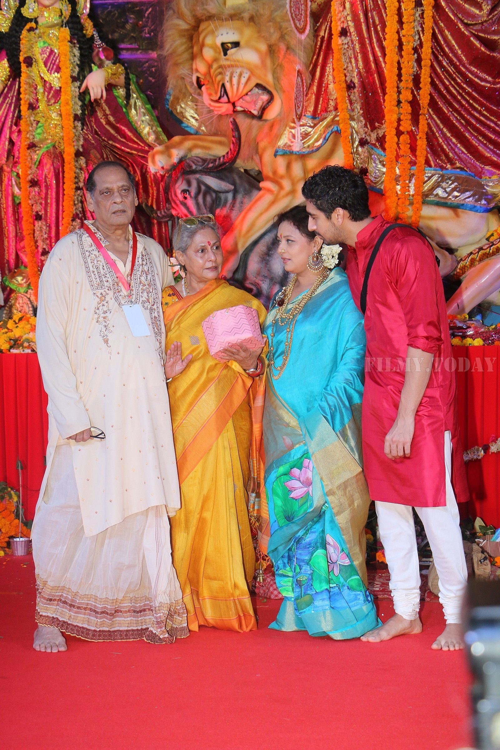 Photos: Celebs At The North Bombay Sarbojanin Durga Puja | Picture 1607542