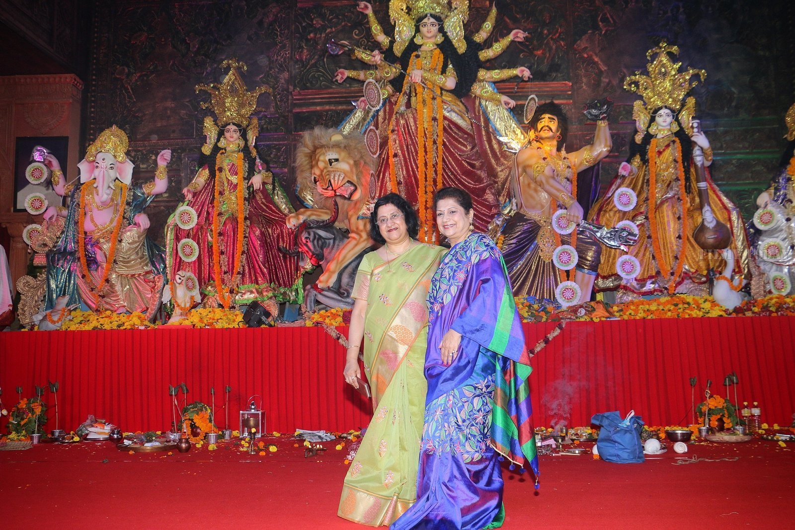 Photos: Celebs At The North Bombay Sarbojanin Durga Puja | Picture 1607568
