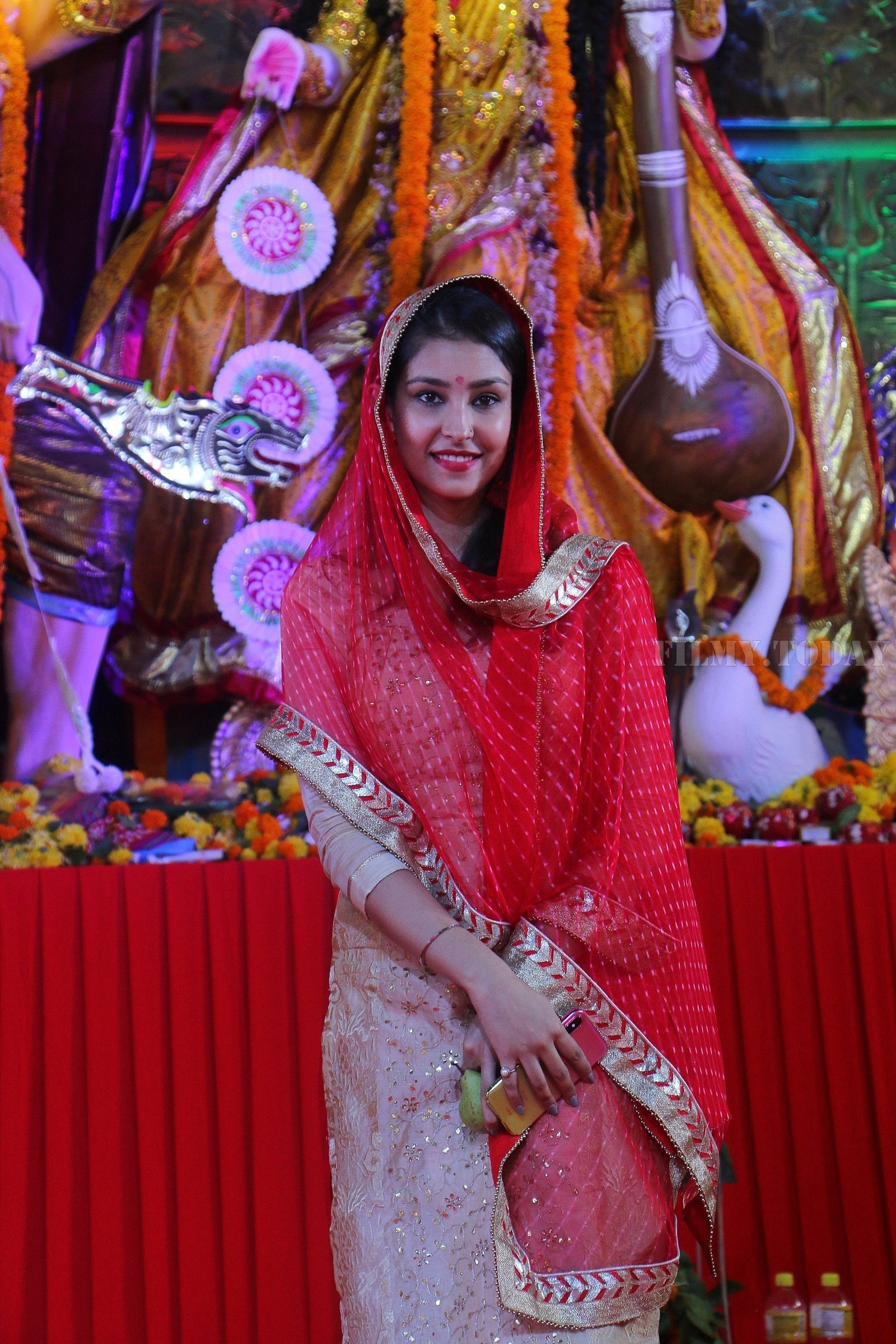 Photos: Celebs At The North Bombay Sarbojanin Durga Puja | Picture 1607538