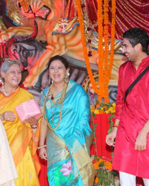 Photos: Celebs At The North Bombay Sarbojanin Durga Puja