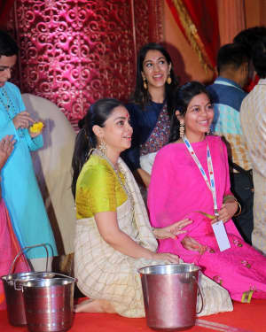 Photos: Celebs At The North Bombay Sarbojanin Durga Puja | Picture 1607547