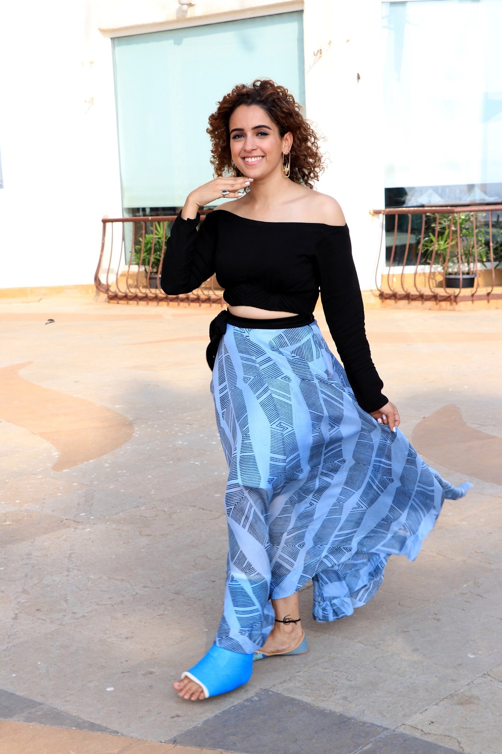 Sanya Malhotra - Photos: Media Interactions for film Patakha at Sun n Sand | Picture 1599088