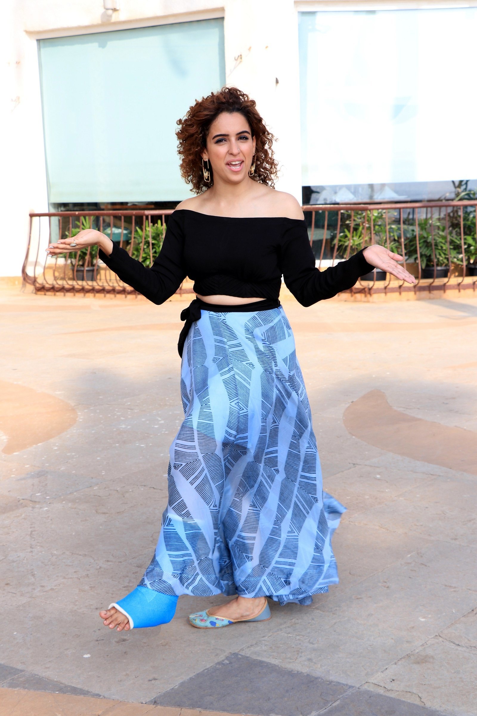 Sanya Malhotra - Photos: Media Interactions for film Patakha at Sun n Sand | Picture 1599087