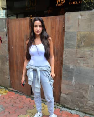 Photos: Nora Fatehi Spotted at Indigo in Bandra | Picture 1599092
