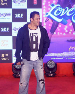 Salman Khan - Photos: Musical Concert Celebrating the journey of 'Loveratri' | Picture 1600216
