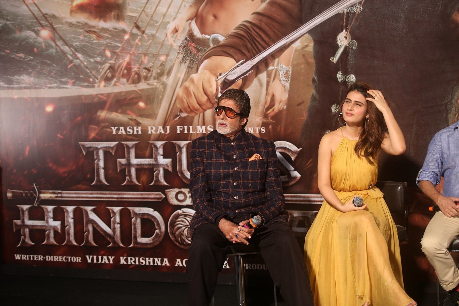 Photos: Trailer launch of film Thugs of Hindustan at Imax Wadala | Picture 1600328