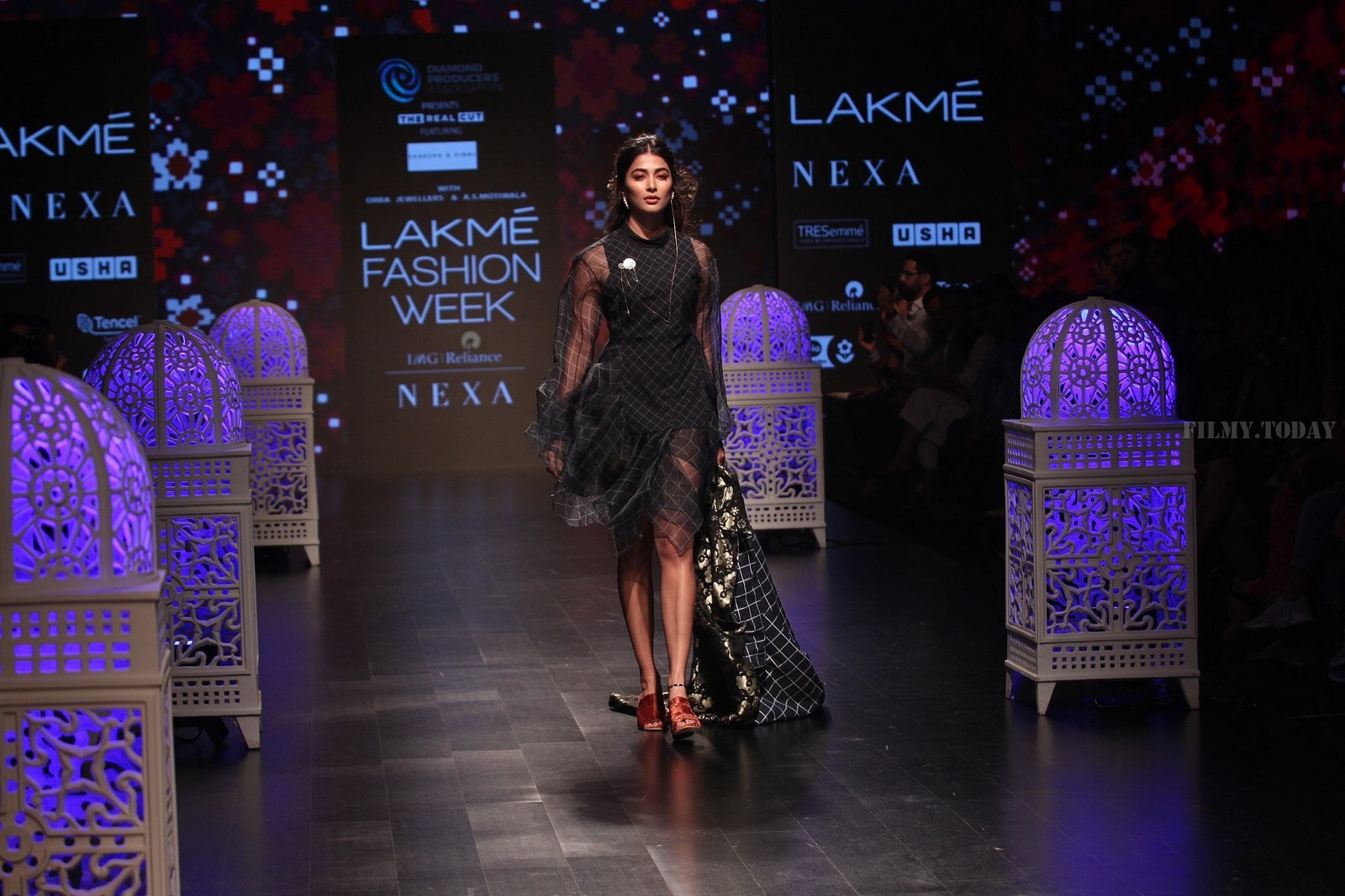 Photos: Pooja Hegde Walks Ramp at Lakme Fashion Week 2019 | Picture 1624154