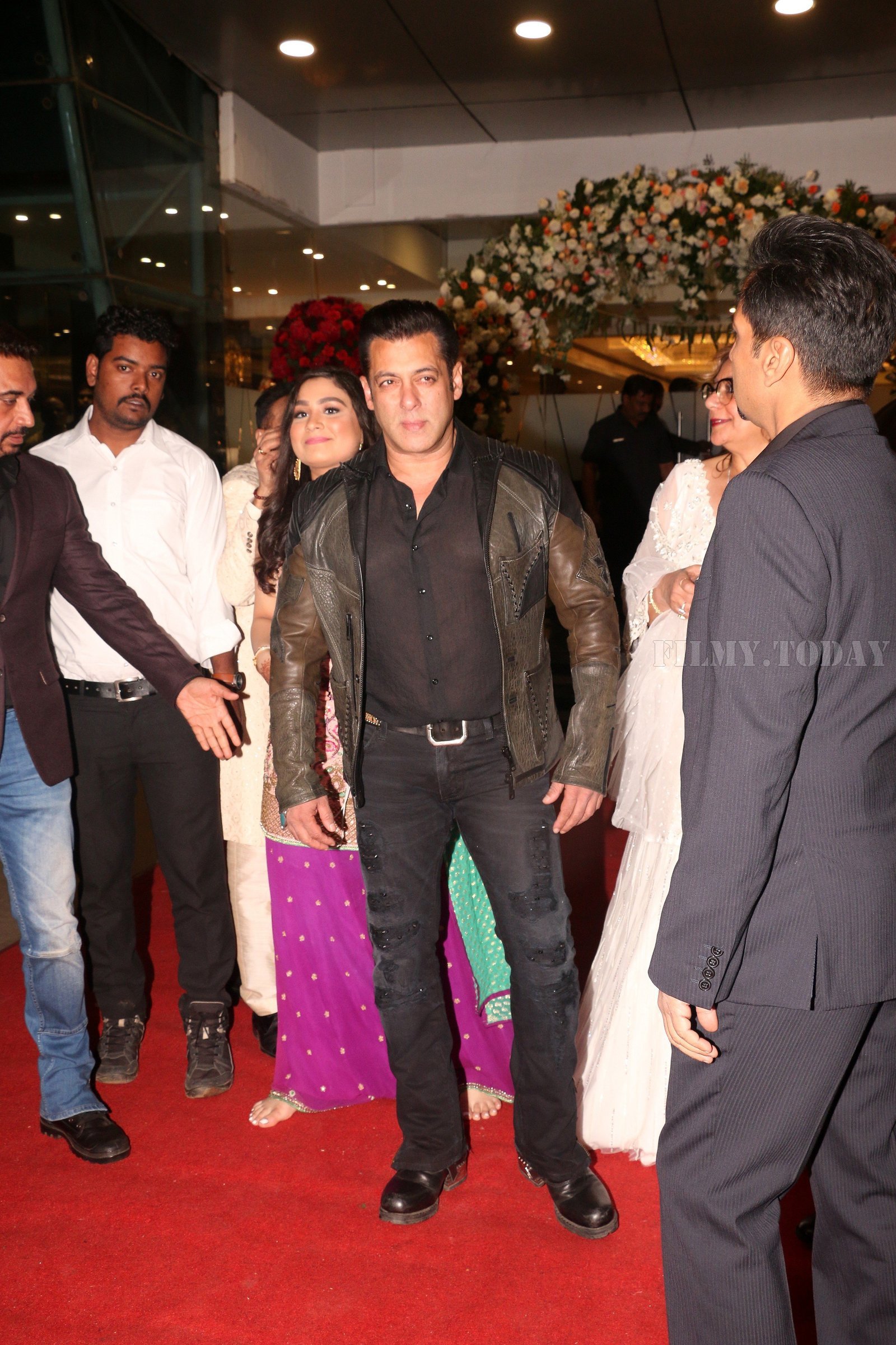 Salman Khan - Photos: Azhar Morani & Tanya Seth Wedding Reception | Picture 1625753