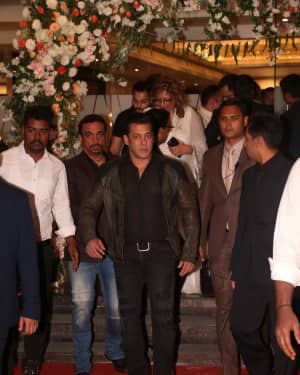 Salman Khan - Photos: Azhar Morani & Tanya Seth Wedding Reception | Picture 1625751