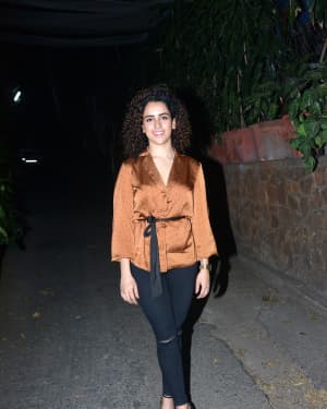 Photos: Sanya Malhotra Spotted at Krome Studio | Picture 1627957