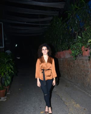 Photos: Sanya Malhotra Spotted at Krome Studio | Picture 1627955