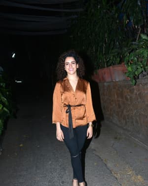 Photos: Sanya Malhotra Spotted at Krome Studio | Picture 1627956