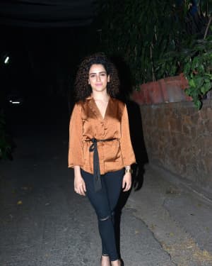 Photos: Sanya Malhotra Spotted at Krome Studio | Picture 1627958