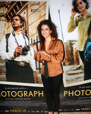 Sanya Malhotra - Photos: Trailer Launch of Film Photograph at The View | Picture 1627966