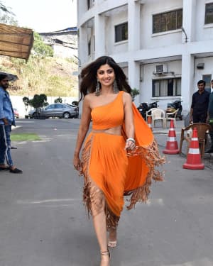Shilpa Shetty - Photos: Celebs at The Sets Of Super Dancer Chapter 3