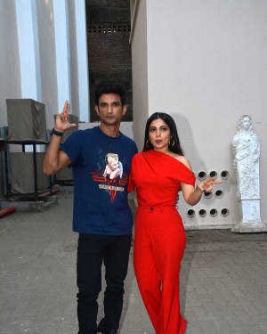 Photos: Sonchiraiya Cast at Mehboob Studio For Promotions | Picture 1630140