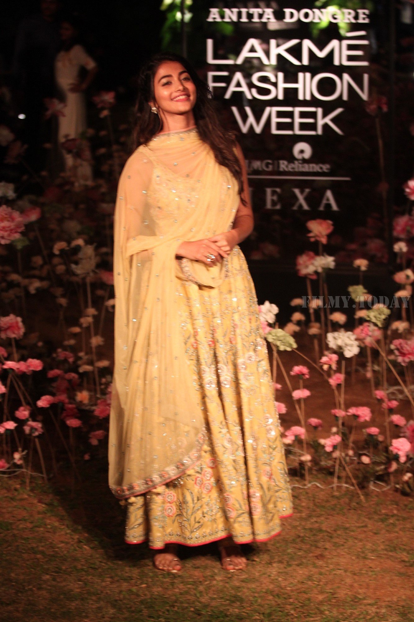 Pooja Hegde - Anita Dongre Fashion Show - Lakme Fashion Week 2019 Day 2 | Picture 1623597