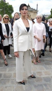 Gemma Arterton - Christian Dior Fall Winter 2017 Show in Paris Fashion Week