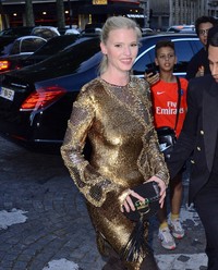 Lara Stone - Vogue France party