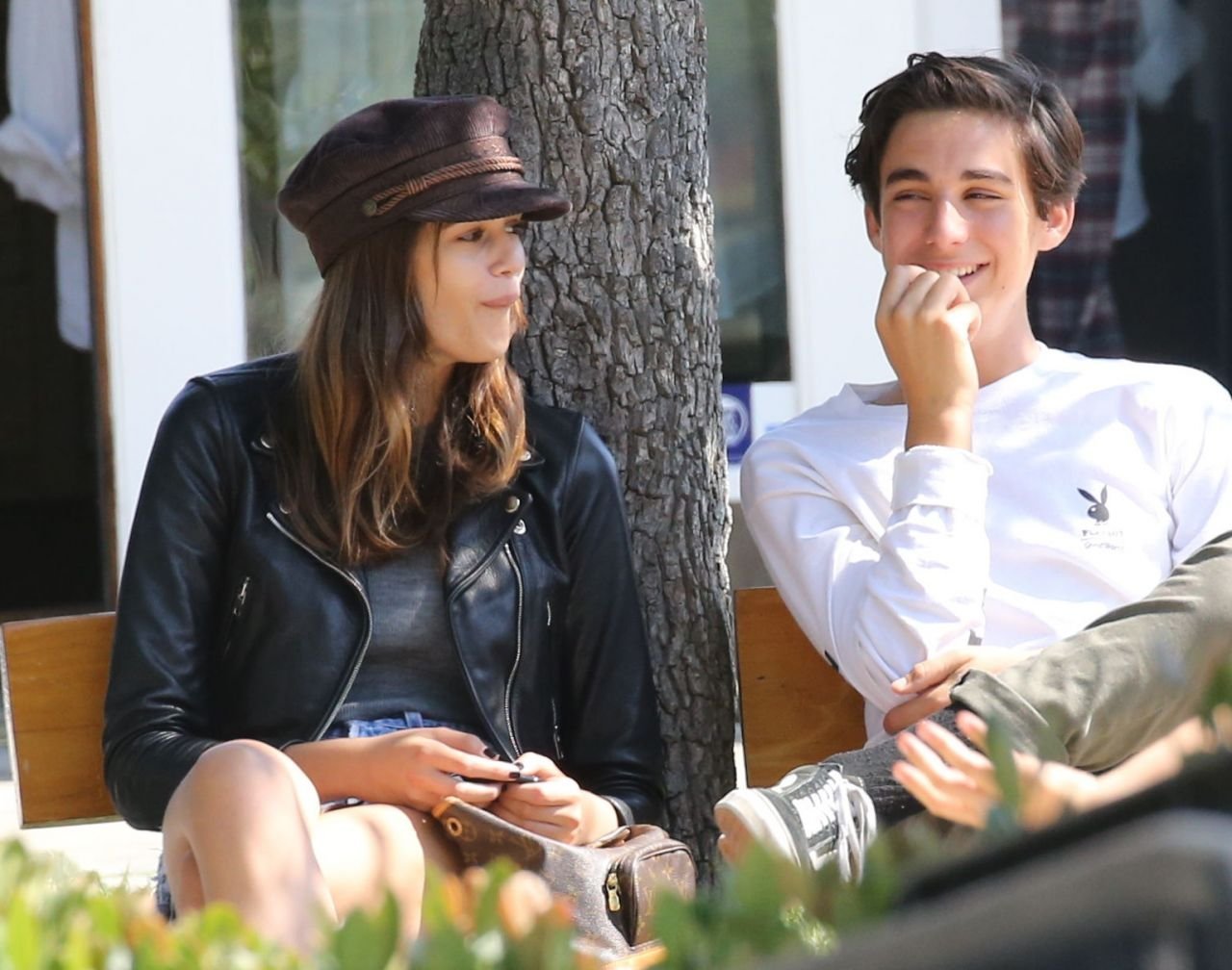 Kaia Gerber with Boyfriend at Park in Malibu | Picture 1515970