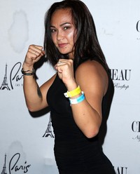 Michelle Waterson - UFC Fighter Michelle 'The Karate Hottie' Waterson host After Party at Chateau Nightclub & Rooftop