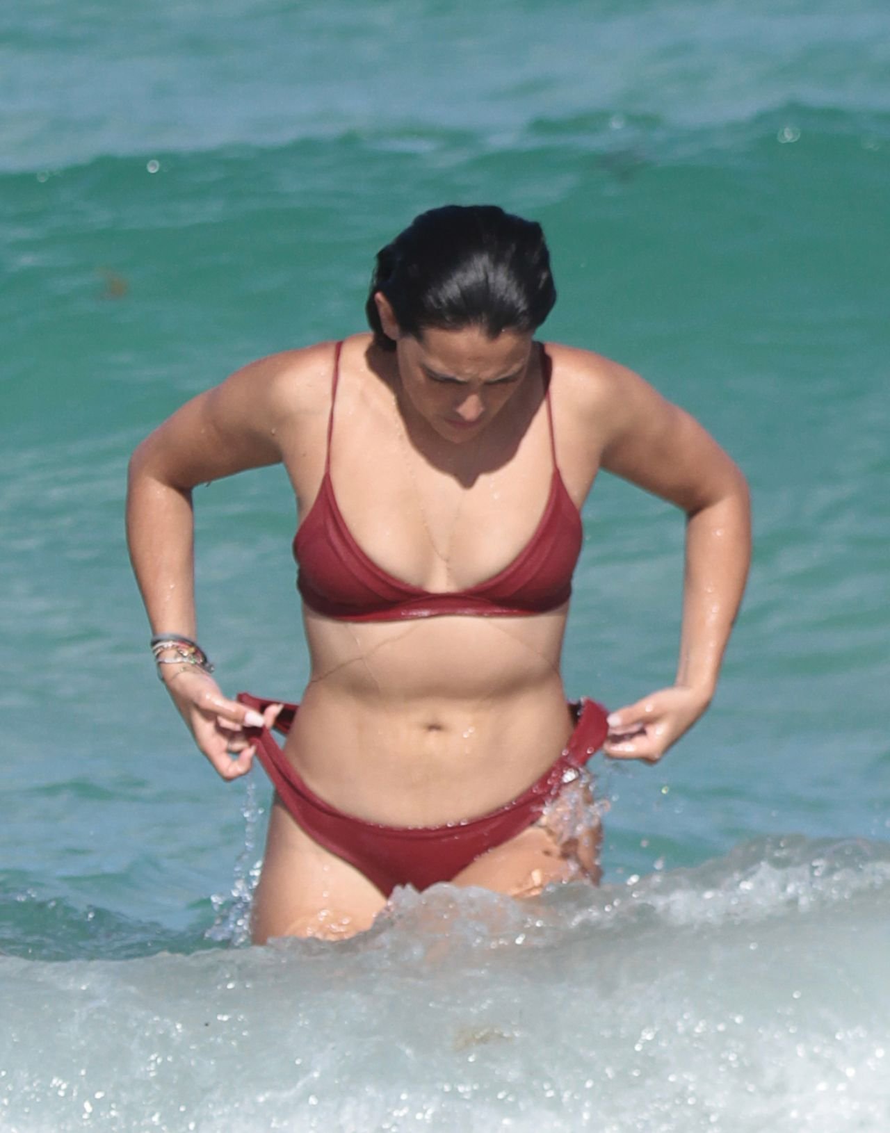 Natalie Martinez in Bikini on the Beach in Miami | Picture 1516498