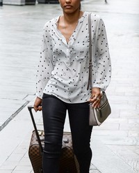 Freema Agyeman - Celebrities Spotted at Media City UK