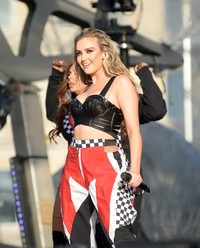 Perrie Edwards - Little Mix perform at the Formula one Festival in Trafalgar Square