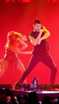 Ricky Martin in concert at Palma Arena