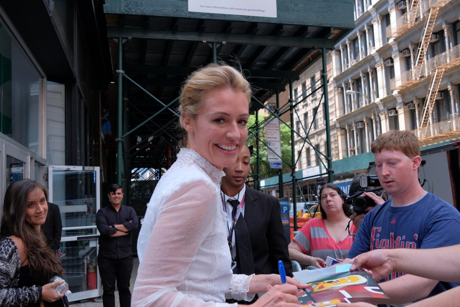 Cat Deeley in 2 outfits at AOL Build | Picture 1501842