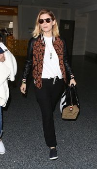 Kate Mara departs from LAX