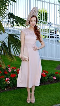 Olivia Grant - Investec Derby Day 2017 at Epsom Racecourse