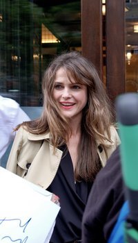 Keri Russell out in TriBeCa