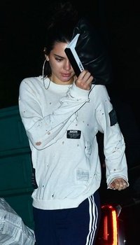 Kendall Jenner out partying at Hyde Night Club