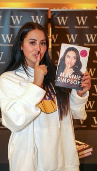 Marnie Simpson's book signing at Waterstones