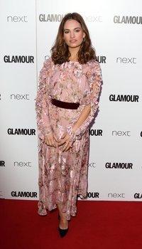 Lily James - The Glamour Women of the Year Awards 2017