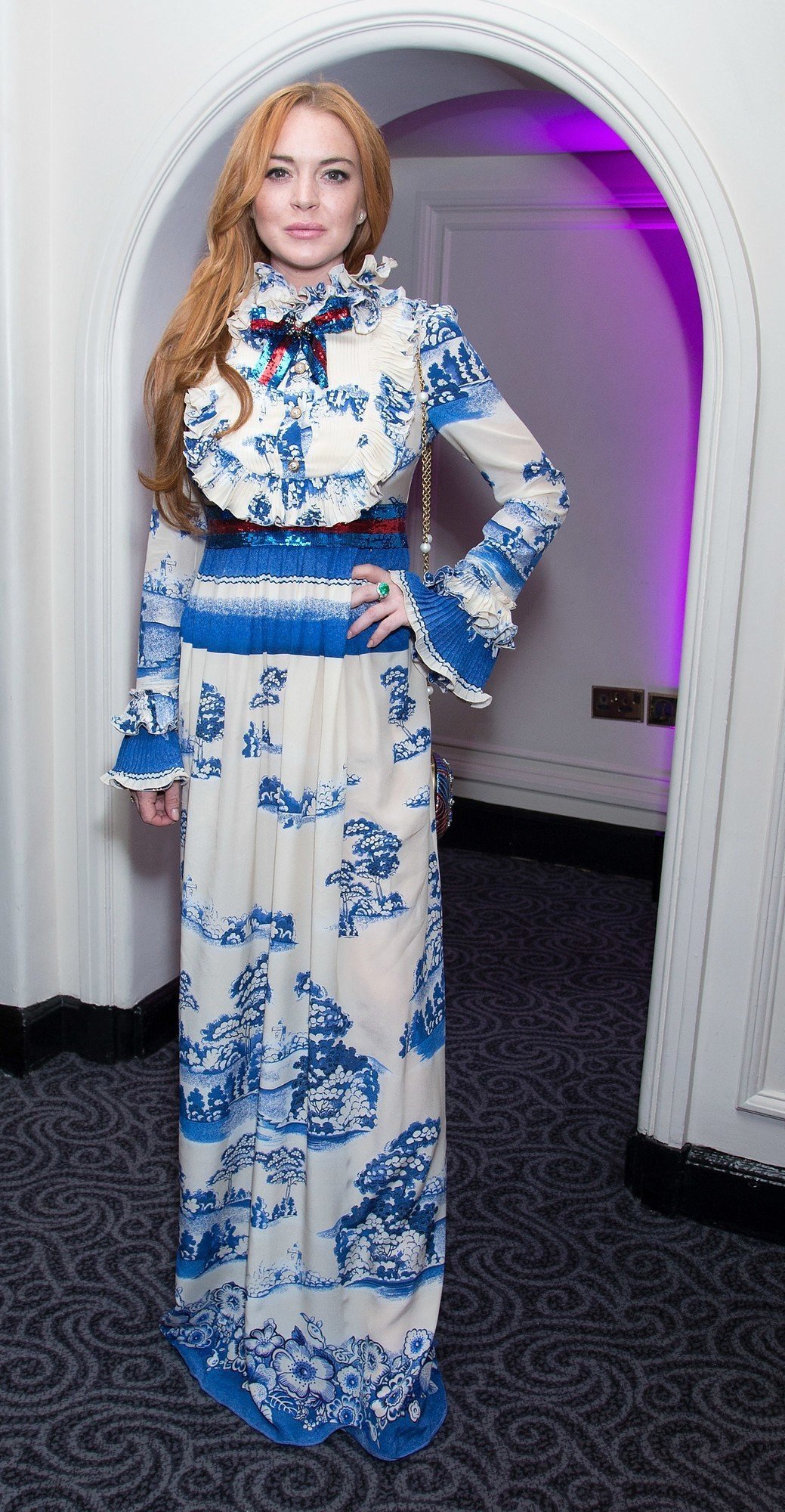 Lindsay Lohan - Iftar hosted by One Family at Savoy Hotel | Picture 1506641