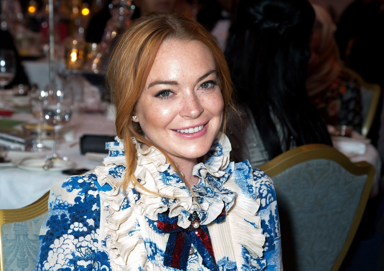 Lindsay Lohan - Iftar hosted by One Family at Savoy Hotel | Picture 1506647