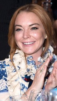 Lindsay Lohan - Iftar hosted by One Family at Savoy Hotel