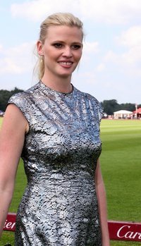 Lara Stone - The Cartier Queens Cup at Guards Polo Club in Windsor Great Park