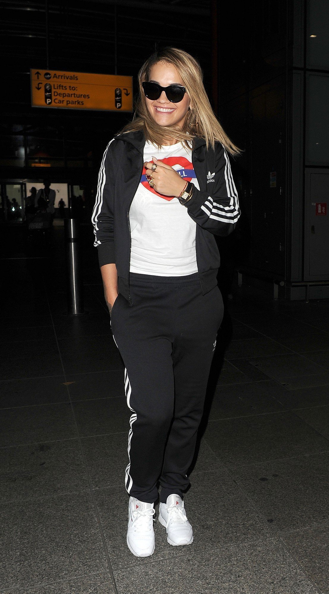 Rita Ora arriving at Heathrow Airport on a flight from Cannes | Picture 1510519