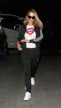 Rita Ora arriving at Heathrow Airport on a flight from Cannes | Picture 1510522