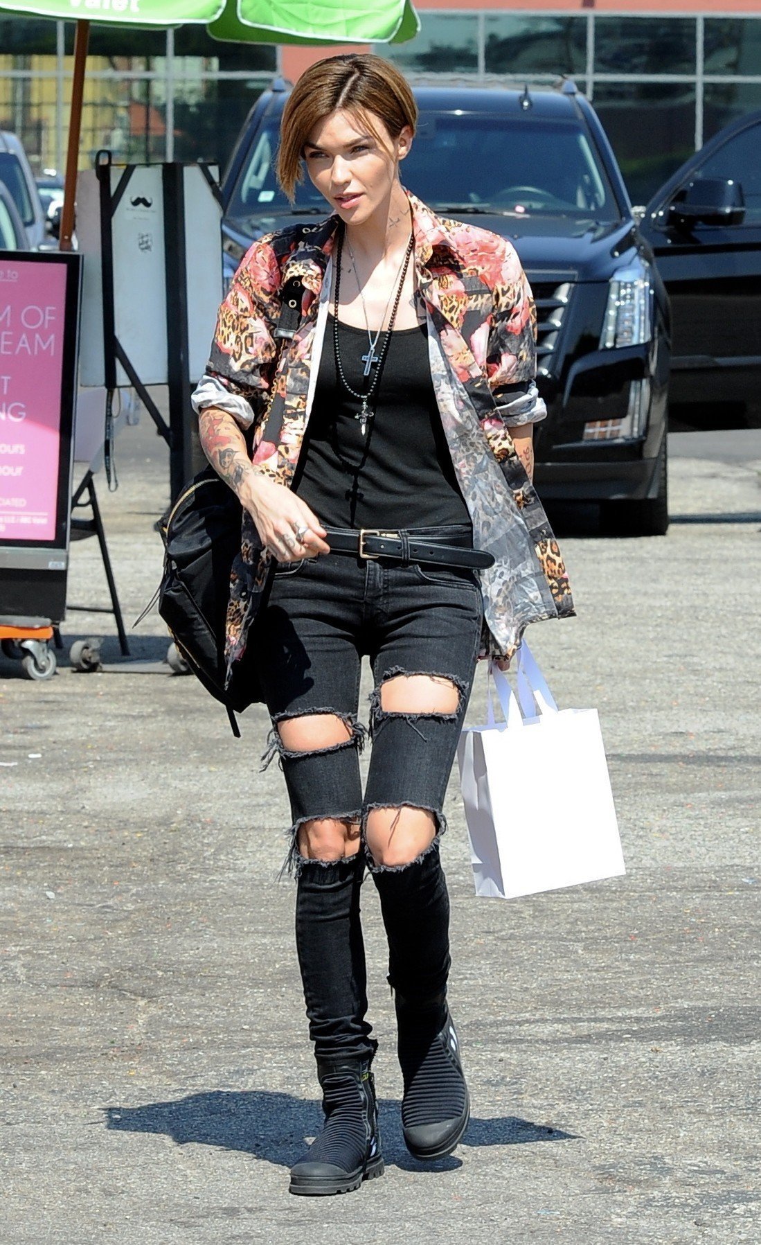 Ruby Rose arriving at the Ice Cream Museum | Picture 1511146