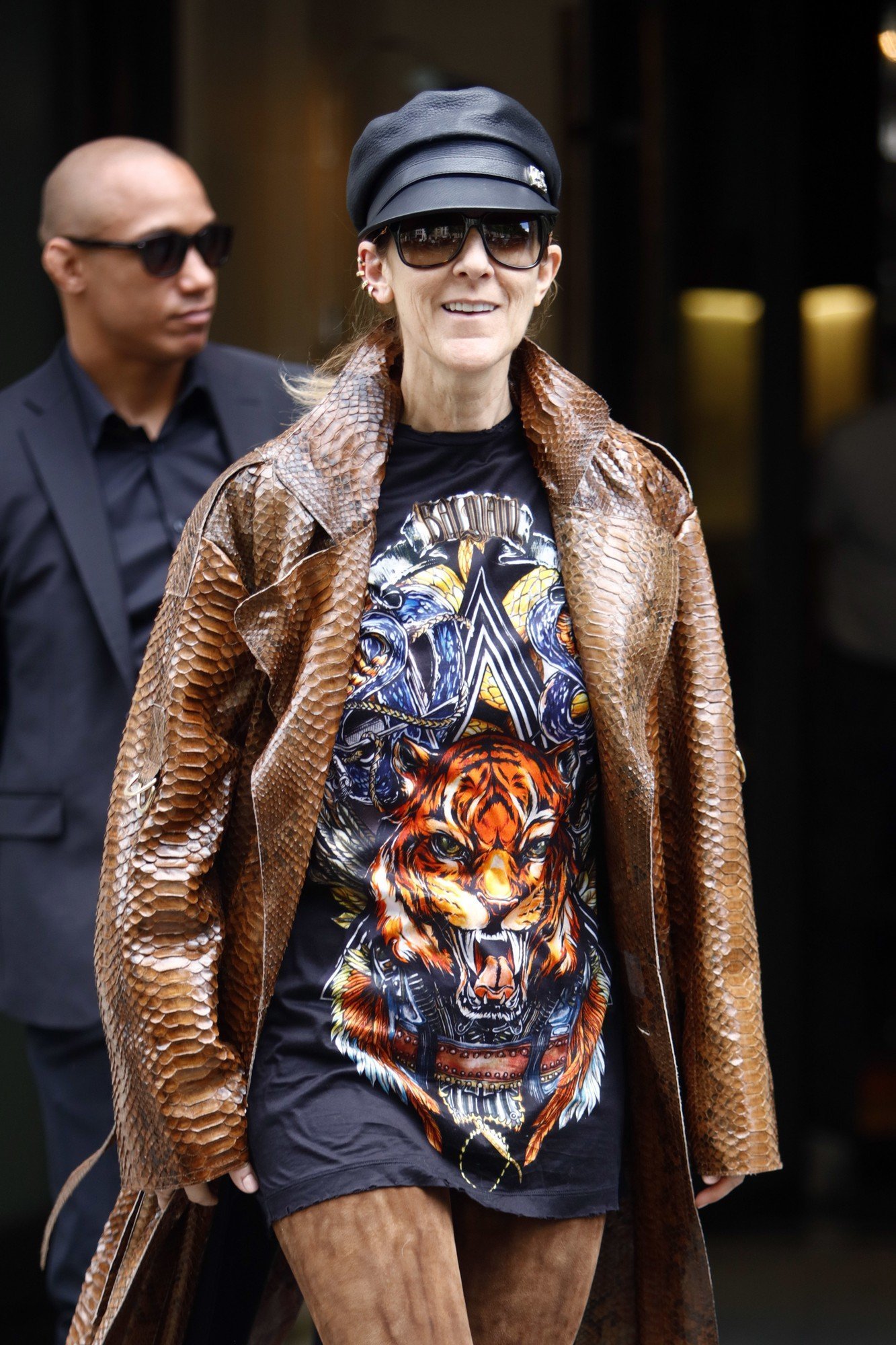 Celine Dion leaves the Royal Monceau Hotel | Picture 1512465