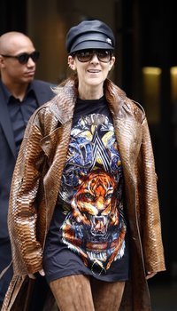 Celine Dion leaves the Royal Monceau Hotel | Picture 1512465